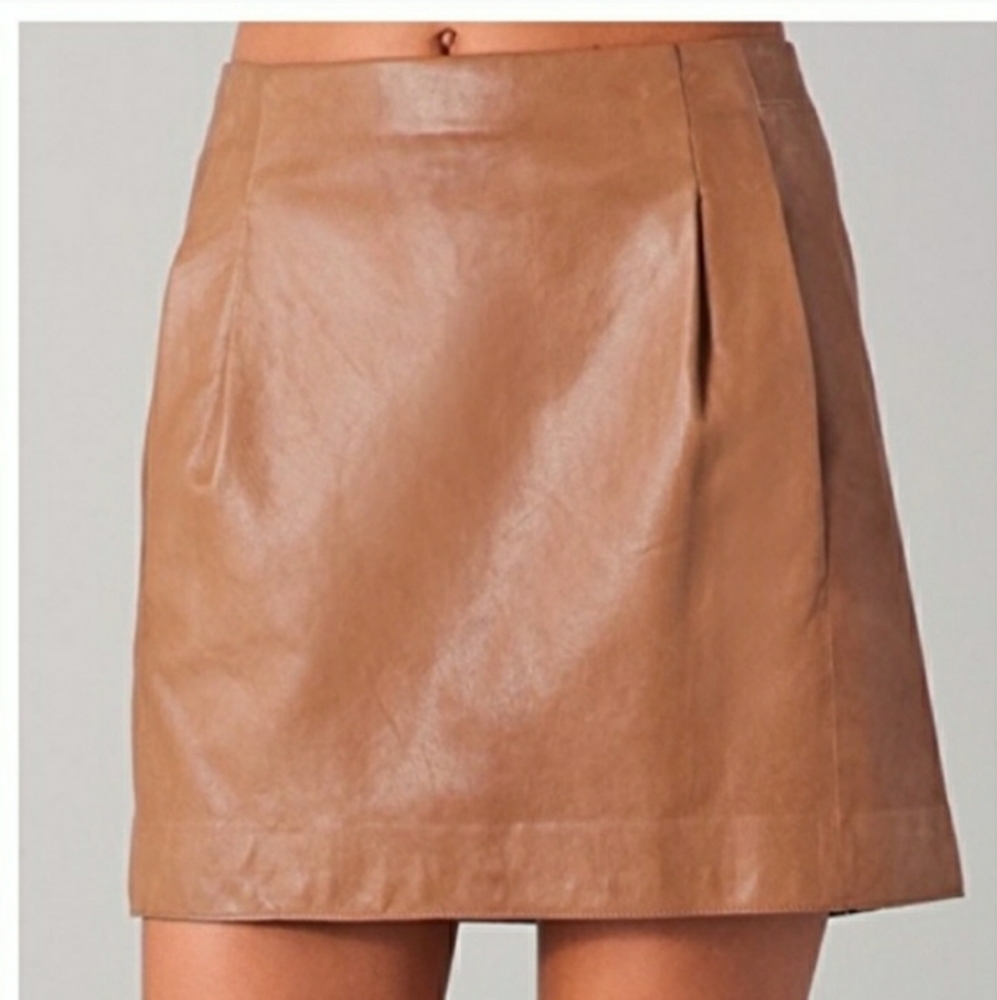 Women's Leather Skirts